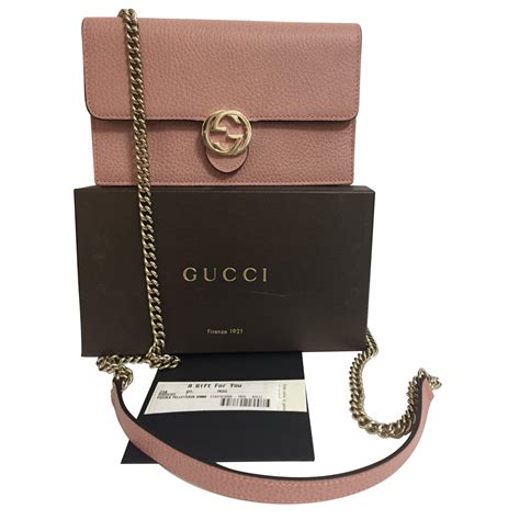 portefeuille chaine gucci